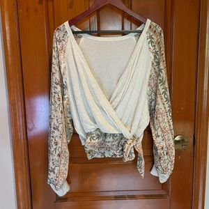 Island Gypsy low cut blouse